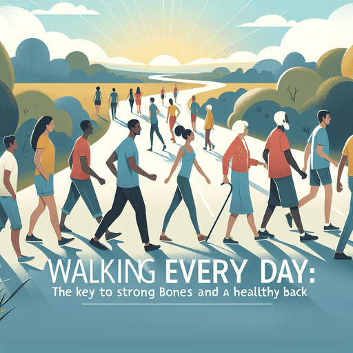 Berjalan Kaki Setiap Hari: Kunci Tulang Kuat dan Punggung yang Sehat